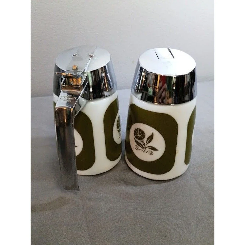 Vintage Starline Morning Glory Sugar & Creamer Set